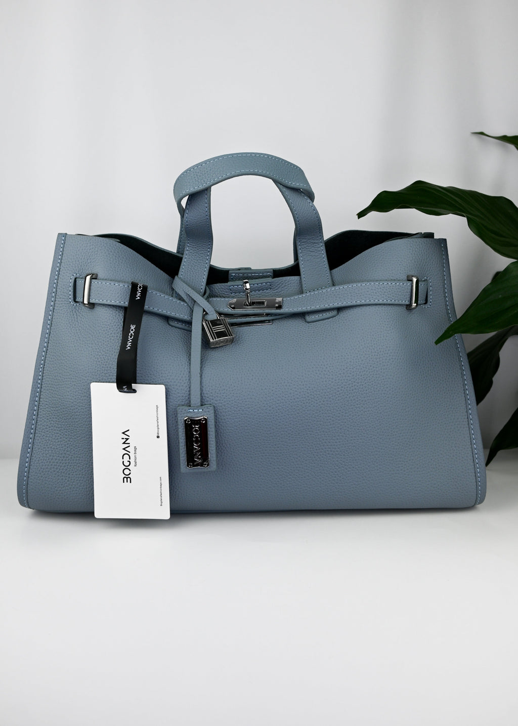 Bogdana Urban Luxe — Genuine Leather Power Tote – Women’s Shoulder Bag