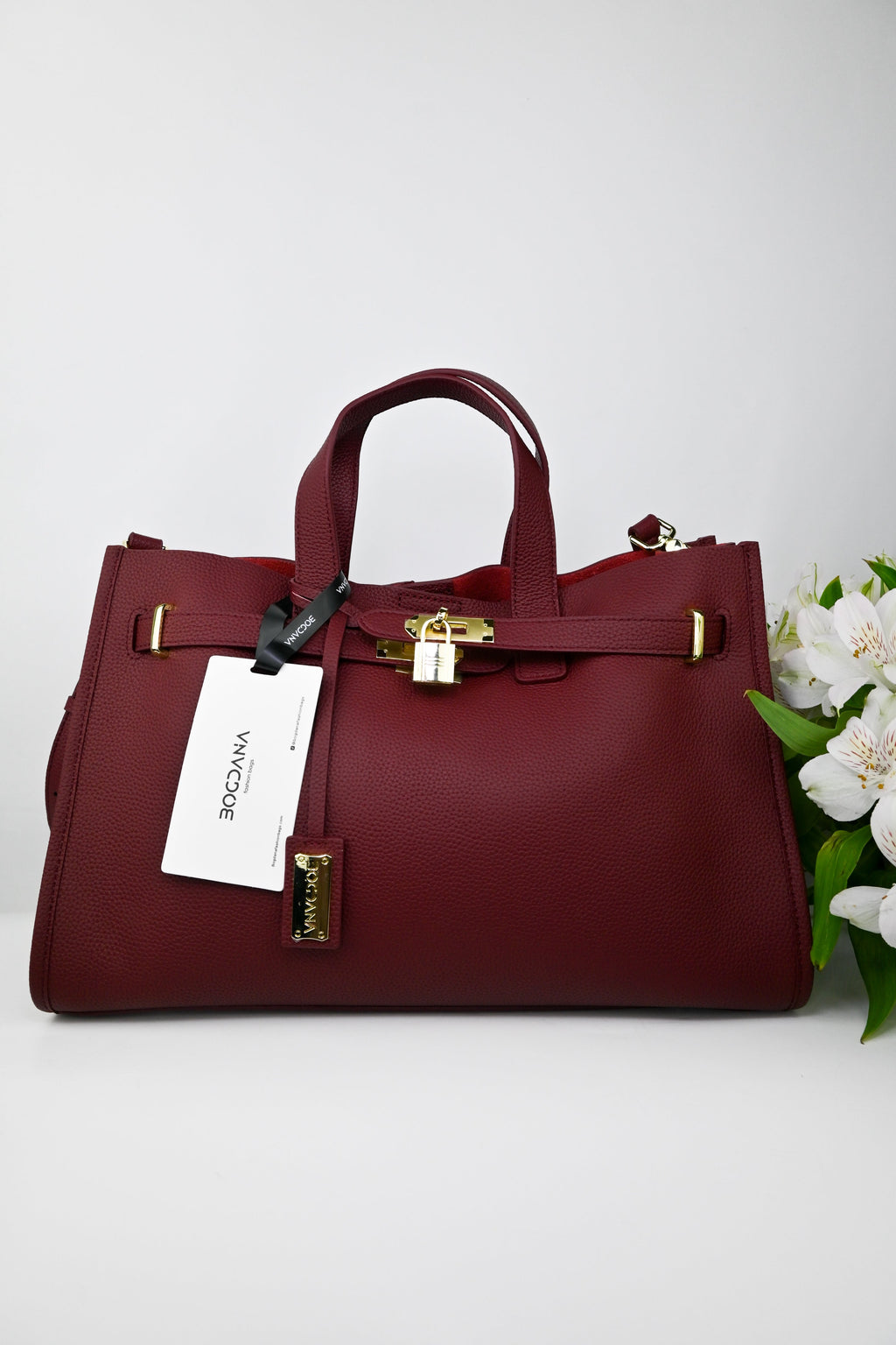 Bogdana Urban Luxe — Genuine Leather Power Tote – Women’s Shoulder Bag