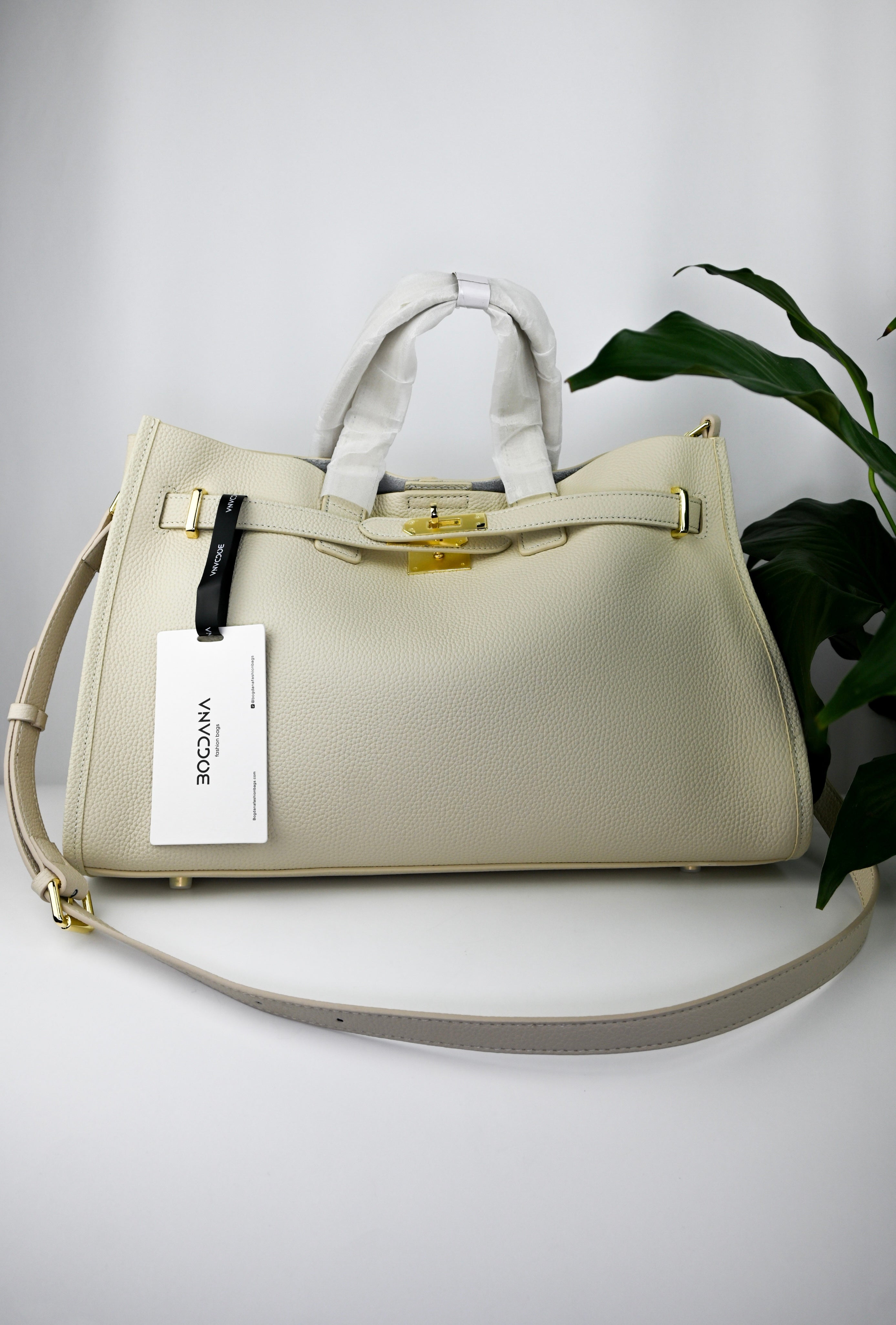 Bogdana Urban Luxe — Genuine Leather Power Tote – Women’s Shoulder Bag