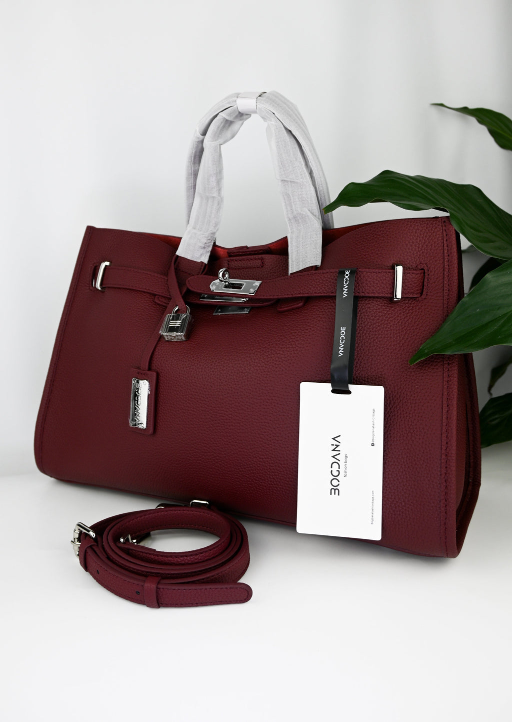 Bogdana Urban Luxe — Genuine Leather Power Tote – Women’s Shoulder Bag