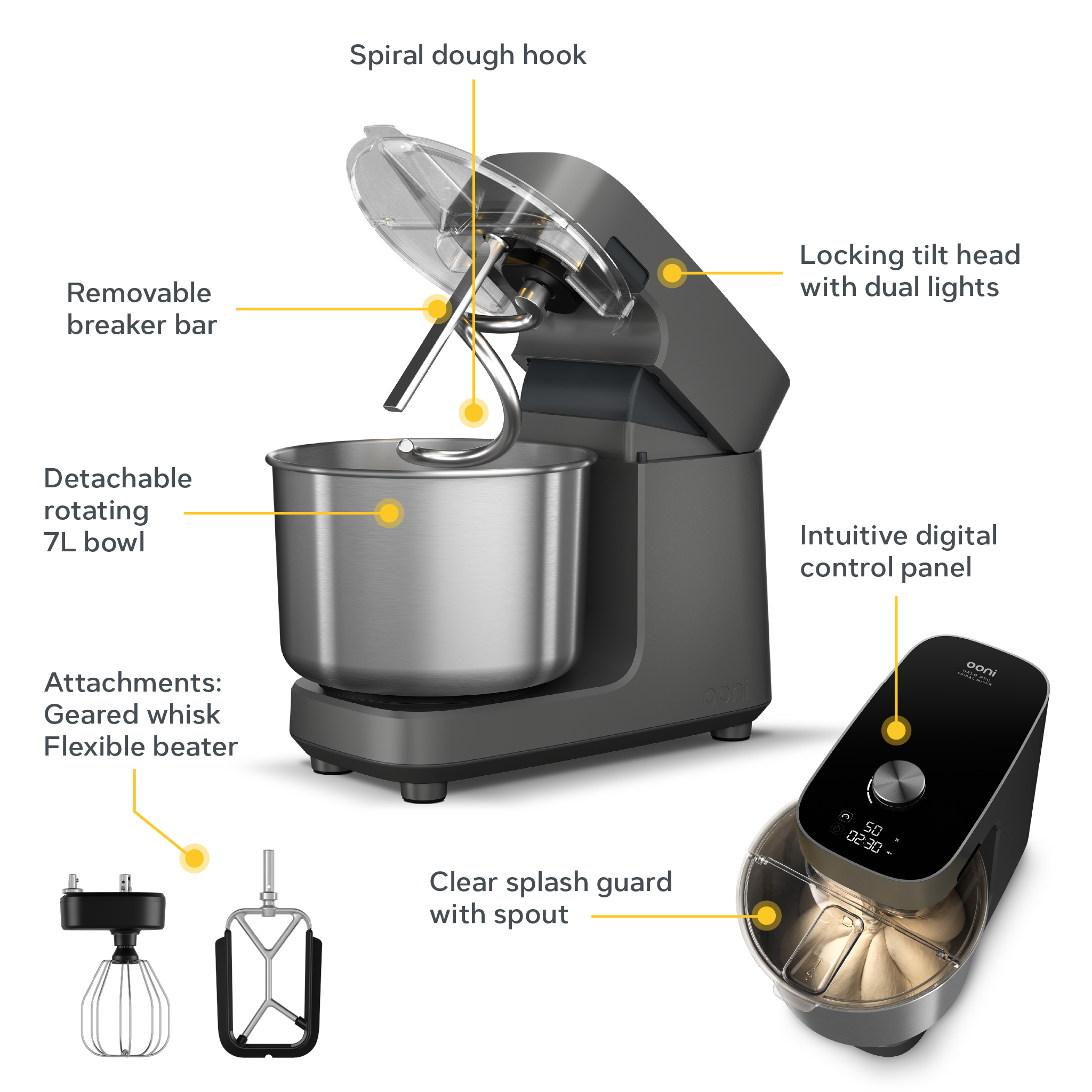 Ooni Halo Pro Dough Ball Maker Bundle